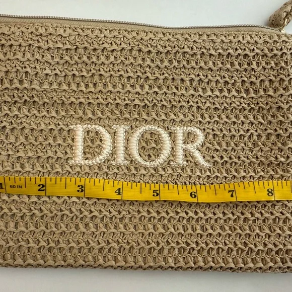 Dior beauty Raffia Clutch Bag - Picture 6 of 7